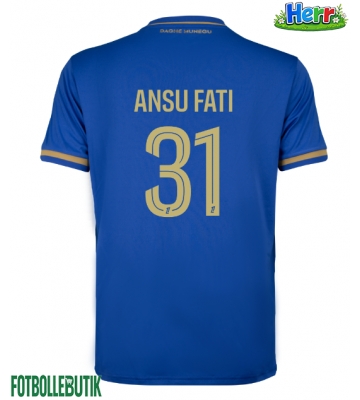 AS Monaco Ansu Fati #31 Bortatröja 2025-26 Kortärmad